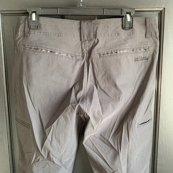 Kuhl Renegade Afire Pants Men 32 x 32 Black Lightweight Performance Nylon 5158 - Picture 8 of 16